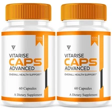 (2 Pack) Vita Rise Caps Health Support, VitaRise Advanced Formula (120 Capsules)