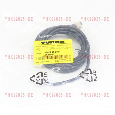 Neu TURCK Anschlusskabel WKC4.4T-2/TEL 6625025 KOSTENLOSER VERSAND