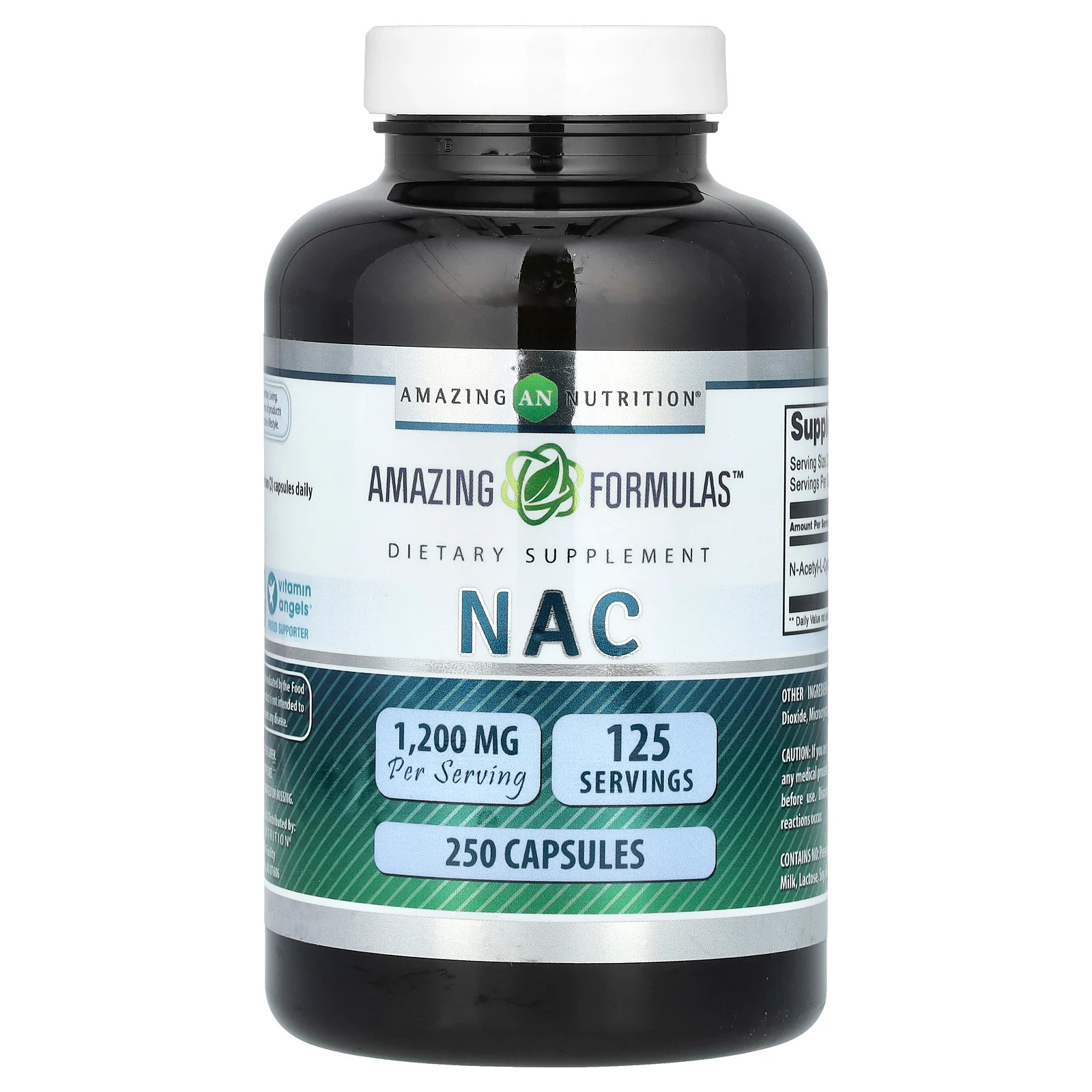 NAC, 250 Capsules (600 mg per Capsule)