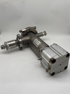 Metso Automation A4500870 V1.1 Automatic Process Sampler W/Festo Compact Cyl. 