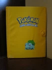 POKEMON VINTAGE CATCH EM ALL BINDER YELLOW 30 4-POCKET PAGES 120 CARDS BULBASAUR