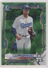 2021 Bowman Chrome Sapphire Edition Green Refractor 87/125 Luis Rodriguez 0o0l