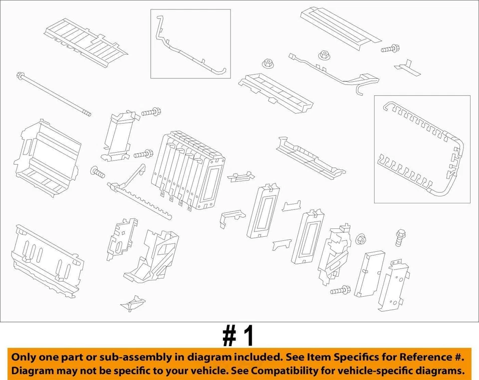 Battery Hybrid Lithium-ion Battery Pack Fits 14-16 INFINITI Q50 978359 - Изображение 4 из 4