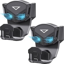 2-Pack Gun Magnet Mount | Magnetic Rack Car Holster 2PACK, Black