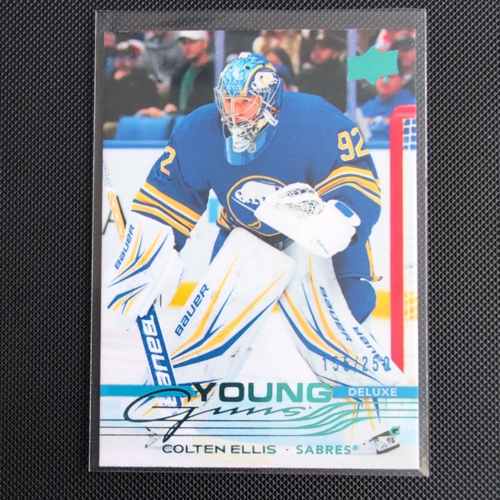 COLTEN ELLIS YOUNG GUNS 2025-26 Upper Deck Series 2 Deluxe /250 #472