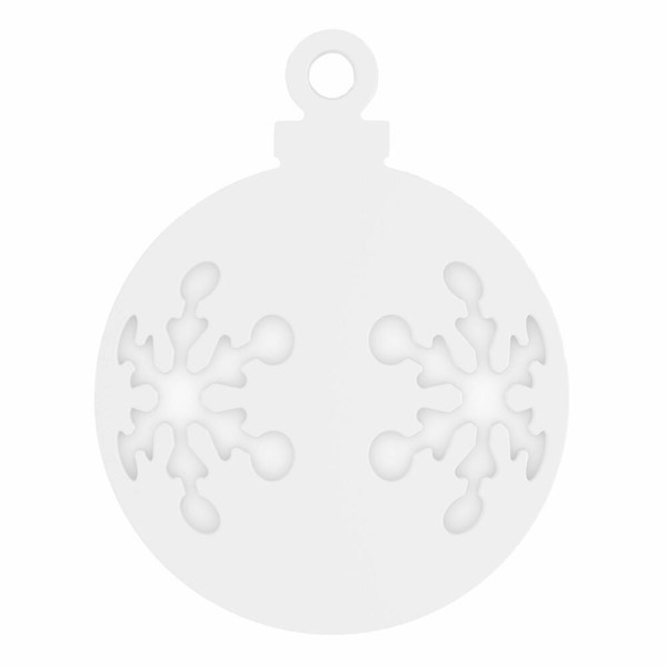 Koziol Virgin White X-Mas Snow Weihnachtsdeko Weihnachtdekoration Weihnachtfigur-image