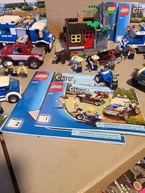 Lego City Forest Police Lot 4052 4436 4437 4438 & 4441 Please Read 