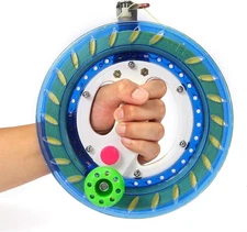 E-TING Kite Reel and Line - 8 Inch Dia with 1000Ft High Strength String, Locking