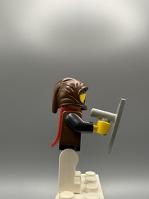 LEGO Castle Black Knights Minifigure Wolfpack Red Cape 6086 6075  cas252