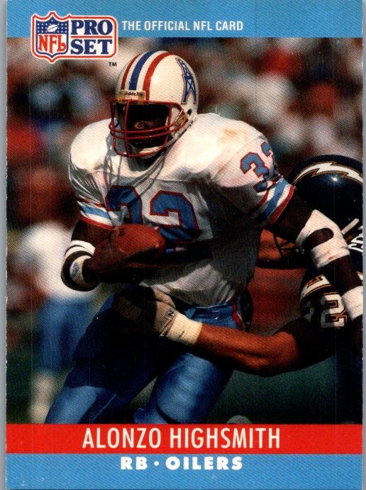 1990 Pro Set #121 Alonzo Highsmith