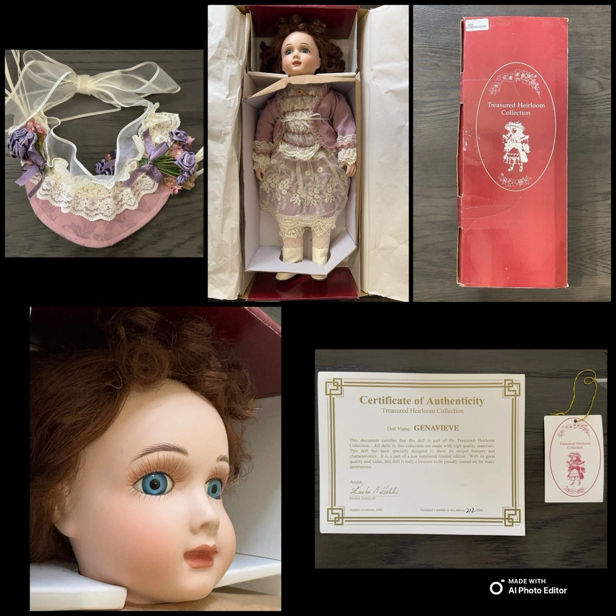 ドール　人形　Treasured Heirloom コレクション　　絵画モデル Treasured Heirloom Collection for sale | eBay