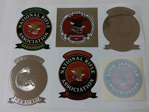 Lot of 6 National Rifle Association Sticker Decal NRA Brand New | eBay