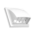150/160mm Ventilation Hood NonReturn Flap Outside Duct Cover