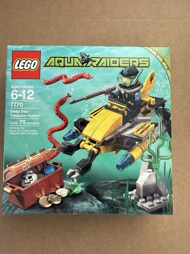 LEGO 7770 Aqua Raiders Deep Sea Treasure Hunters New in Sealed Box