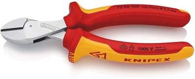 Kompaktseitenschneider X-Cut  Länge 160 mm VDE Mehrkomponenten-Hüllen KNIPEX