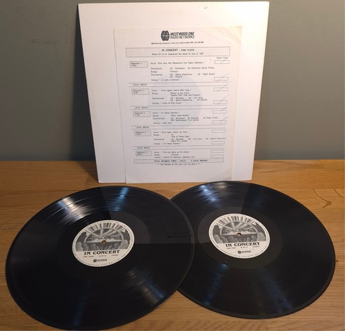 Pink Floyd 1987 Westwood One Radio Networks 2 LP BBC Paris Theatre Live Vinyl - Picture 1 of 5