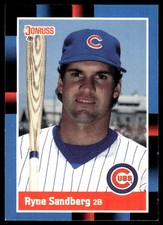 Ryne Sandberg 1988 Donruss #242 Chicago Cubs MLB READ FREE SHIPPING AutographDen