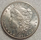 1901-O Morgan Silver Dollar Uncirculated Mint State
