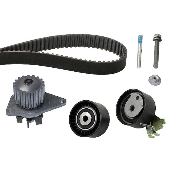 Ina Zahnriemensatz + Wasserpumpe FüR Psa C2 C3 I C4 I 1007 206 207 307 1.4 16V-image