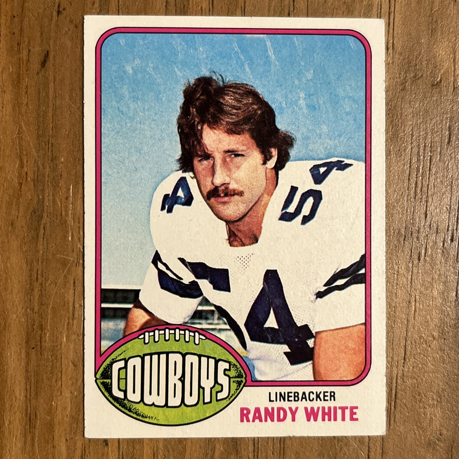 1976 Topps Football #158 Randy White Rookie HOF EX/EX+ Dallas Cowboys Maryland