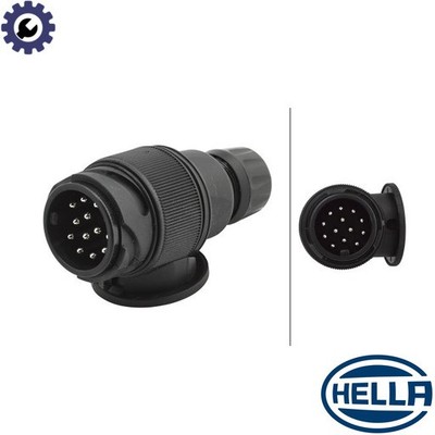 STECKER 8JA 005 951-001 FÜR AEBI AUDI AUWÄRTER KÄSSBOHRER MERCEDES-BENZ SCANIA VAN 