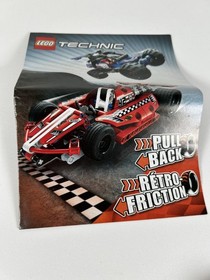 LEGO TECHNIC: Race Car (42011) 100% COMPLETE w/ Manual - Ships Fast!