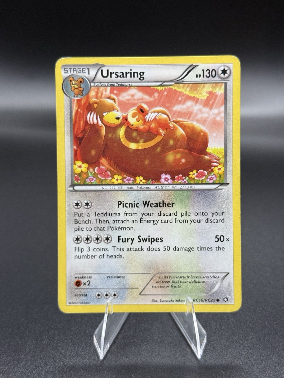 Ursaring RC16/RC25 Legendary Treasures LP/Lightly Played