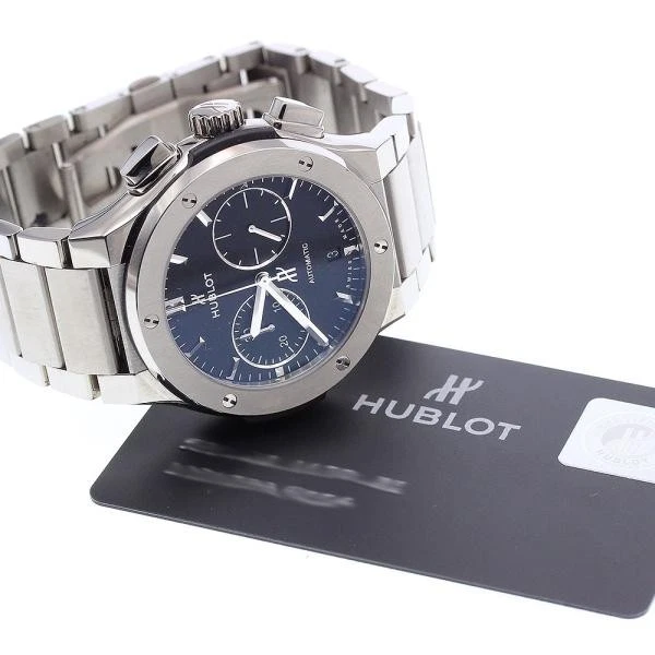 Hublot — Hublot Classic Fusion 520.NX.1170.NX 45mm Ti Black Dial Automatic Watch #C1969