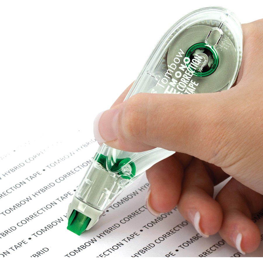 Tombow Mono Hybrid-style Correction Tape - 0.16" Width X 32.83 Ft Length - 1
