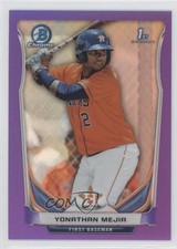 2014 Bowman Chrome Prospects Purple Refractor 87/150 Yonathan Mejia #BCP100 00jz