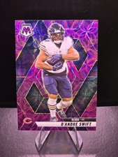 D'Andre Swift Bears 2025 Panini Mosaic Purple Scope Prizm #213 