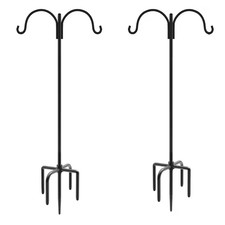 PALEO 76 In. Heavy Duty Bird Feeder Hangers Garden Hooks, Shepherd Hooks for Out