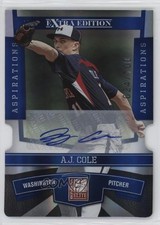 2010 Donruss Elite Extra Edition 24/100 AJ Cole #63 Auto 1nr3