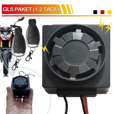 12V Motorrad Anti-Diebstahl Alarmanlage Fernbedienung Doppelfernbedienung 125db