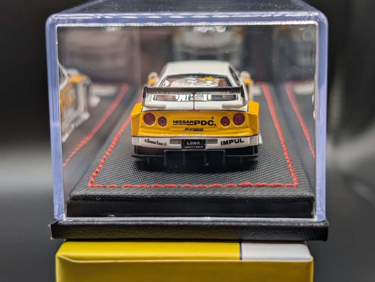 1:64 INNO64-R Resin Nissan Skyline LBWK ER34 Super Silhouette