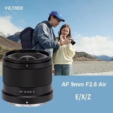 VILTROX 9mm F2.8 Air Auto Focus Wide Angle Prime Lens for Sony E,Fuji X,Nikon Z