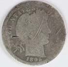 1895 S  Barber Dime