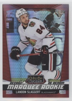 2024-25 O-Pee-Chee Platinum Red Prism 94/199 Landon Slaggert #225 Rookie RC 1hr4