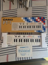 CASIO PT-1 Keyboard Synthesizer | Vintage 198...