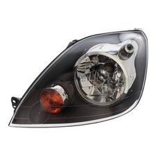 Faro proiettore anteriore sinistro lato passeggero grigio Ford Fiesta Mk6 2005-2009