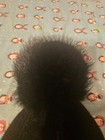 NORLA Black Alpaca & Wool Blend Knit Pom Pom Hat CANADA — photo 3