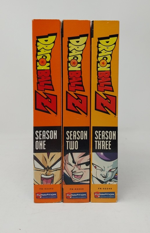 DRAGONBALL Z SEASONS ONE, TWO & THREE DVD 2007 Unwatched! Digitally Remastered!