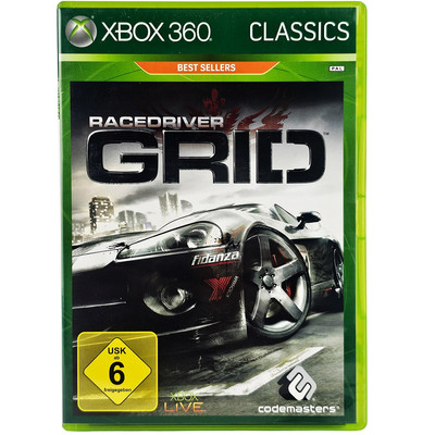 Racedriver GRID Xbox 360 Classics Spiel Spiele OVP Komplett Zustand SEHR GUT