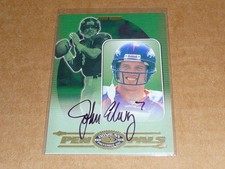 2000 Donruss Preferred QBC JOHN ELWAY AUTOGRAPH/AUTO PEN PALS BRONCOS A9418