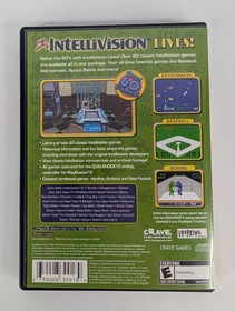 Vtg Intellivision Lives PS2 Game CIB Complete Sony PlayStation 2