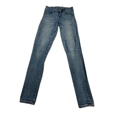 American Eagle Outfitters Women's Jeans Medium Wash Stretch Slim Fit Size 4