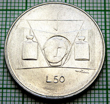 SAN MARINO 1976 50 LIRE, Family Relationships Series - Balance UNC