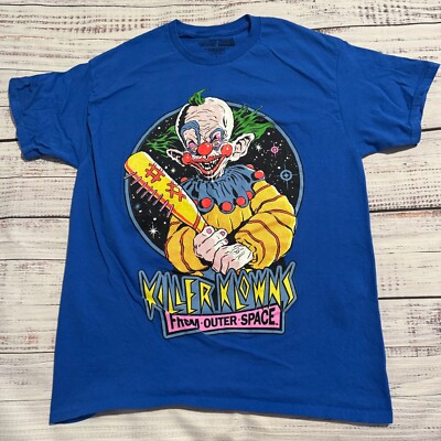 Killer Klowns From Outer Space Movie T-Shirt Shorty Steven Rhodes Men's Size L