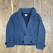 Lacoste Blazer Jacket 90s Usa Vintage Sports Coat, Blue, Womens 38