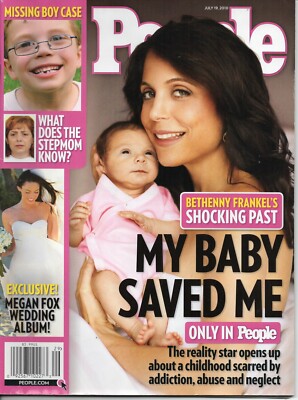 2010 :: People Weekly :: Jul 19 :: Bethenny Frankel Baby :: Megan Fox Wedding
